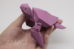  Flying sea turtle  3d model for 3d printers