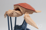  Flying sea turtle  3d model for 3d printers