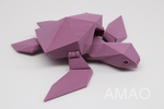  Flying sea turtle  3d model for 3d printers