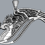 Modelo 3d de México!!! tlatelolco águila para impresoras 3d