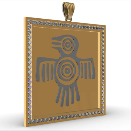  Maya symbol  3d model for 3d printers