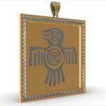 Modelo 3d de Maya símbolo para impresoras 3d