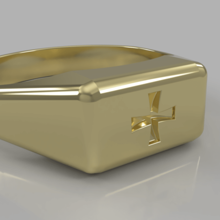  Templar ring  3d model for 3d printers