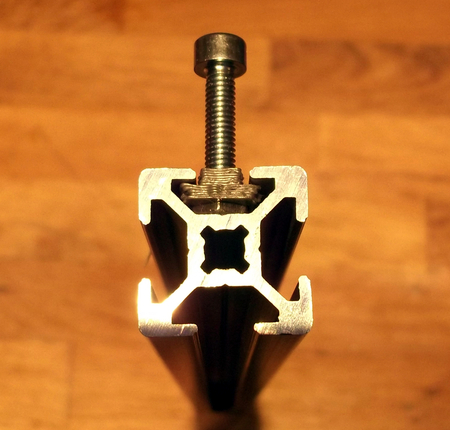 Dual Printable T-Slot nut for MendelMax