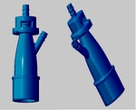 Modelo 3d de Venturi válvula de respirador para impresoras 3d