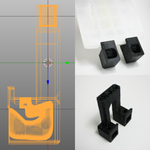 Modelo 3d de Además de bloque para impresoras 3d