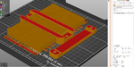 Modelo 3d de Contorno de calibre: imprimir-en-lugar para impresoras 3d