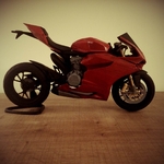 Modelo 3d de De una sola cara paddock stand de ducati 1199 modelo complejo para impresoras 3d