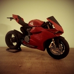 Modelo 3d de De una sola cara paddock stand de ducati 1199 modelo complejo para impresoras 3d