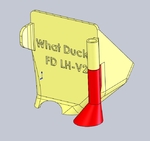 Modelo 3d de Um2 conducto del ventilador v2 para impresoras 3d