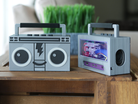  Raspberry pi airplay boombox  3d model for 3d printers