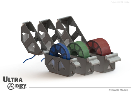  Ultra dry spool holders  3d model for 3d printers