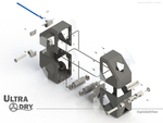  Ultra dry spool holders  3d model for 3d printers