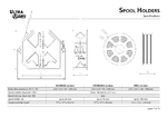  Ultra dry spool holders  3d model for 3d printers