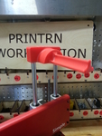 Modelo 3d de Printrbot simple filamento de soporte de bobina - no hay mango de aluminio para impresoras 3d