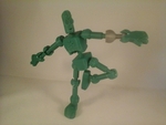  Modular cybot posable toy  3d model for 3d printers