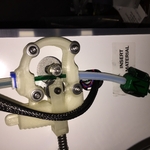  Um2 - iroberti's feeder v6 yoke and hub with guide  3d model for 3d printers