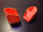Modelo 3d de Caja apilable sistema de tornillos y tuercas para impresoras 3d