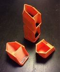  Stackable box system for screws and nuts  3d model for 3d printers