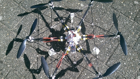 Modelo 3d de Hexacopter para impresoras 3d