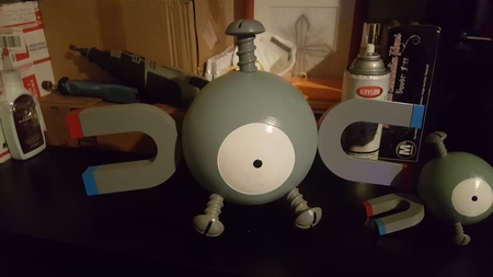  Giant magnemite - pokemon  3d model for 3d printers