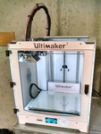  Ultimaker 2 front door with hidden magnetic catch  3d model for 3d printers