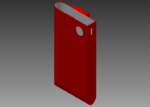  Op power bank case (with belt clip)  3d model for 3d printers