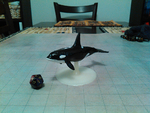 Modelo 3d de La ballena de asesino para mesa de juego para impresoras 3d