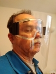  Vmo visor for safety glasses- 3d-printed protective - coronavirus - covid-19  3d model for 3d printers