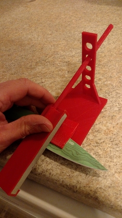 Modelo 3d de Cuchillo afilado jig para impresoras 3d