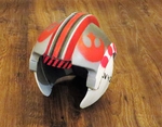 Modelo 3d de Rebelde x-wing pilot casco para impresoras 3d