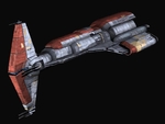  Hammerhead class cruiser- kotor  3d model for 3d printers