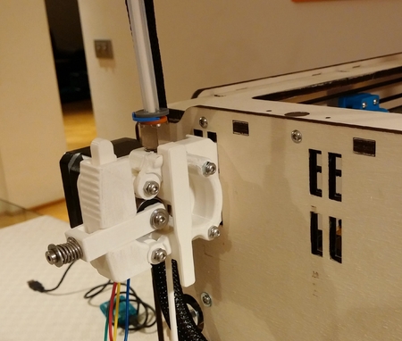  Um2 feeder on um1  3d model for 3d printers