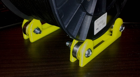 Filament Tabletop Spool Holder Roller for 608Z Bearings