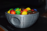  Death star snack bowl  3d model for 3d printers