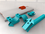  Oneplus one latchingcas  3d model for 3d printers