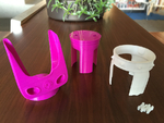  Mad rabbit - iphone car holder  3d model for 3d printers