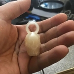 Crystal skull charm  3d model for 3d printers