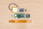 Modelo 3d de Wearable raspberry pi cero de la cámara para impresoras 3d