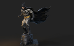 Modelo 3d de Batman rediseño para impresoras 3d