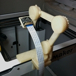  Raspi b+ camera mount  3d model for 3d printers