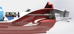 Modelo 3d de Impreso en 3d jetsprint jet boat v1 para impresoras 3d
