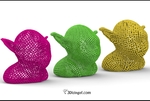  Oh no! more yoda! - by dizingof  3d model for 3d printers