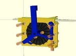 Modelo 3d de Abierto pick-n-lugar alimentador de cinta para impresoras 3d