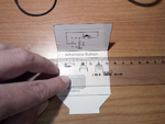 Modelo 3d de Alhambra-boton pcbprint de la junta de para impresoras 3d