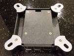  Raspberry pi 2/3 model b media center case 1  3d model for 3d printers