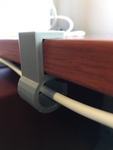  Ikea desk cable holder  3d model for 3d printers