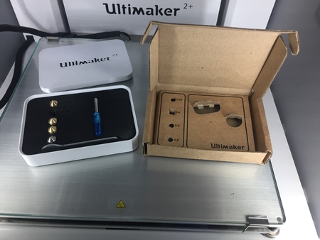 Modelo 3d de Ultimaker boquilla cuadro para impresoras 3d