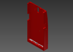  1+ extended battery case  3d model for 3d printers