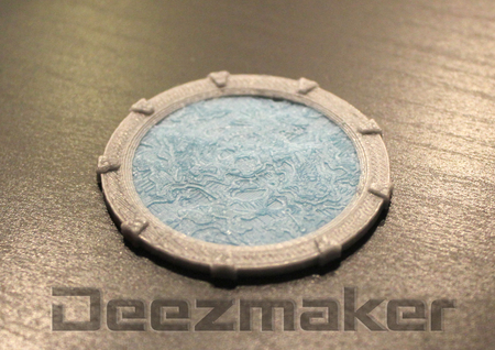 Modelo 3d de Stargate - doble de impresión en color para impresoras 3d